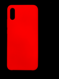 MobilEu Farebný obal silikónový na Xiaomi Redmi 9a Červená FO120