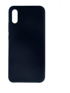 MobilEu Farebný obal silikónový na Xiaomi Redmi 9a Čierna FO107