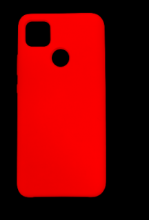 MobilEu Farebný obal silikónový na Xiaomi Redmi 9c Červená FO120
