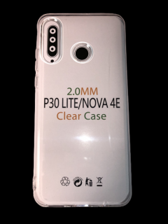 MobilEu Transparentný obal silikónový na Huawei P 30 Lite TO53