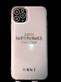 MobilEu Transparentný obal silikónový na iPhone 11 Pro Max TO41