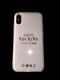 MobilEu Transparentný obal silikónový na iPhone X/XS TO36