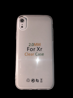 MobilEu Transparentný obal silikónový na iPhone XR TO37