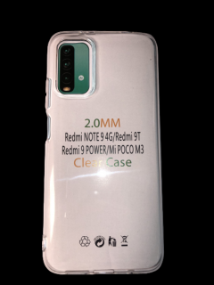 MobilEu Transparentný obal silikónový na Xiaomi Note 9 4G TO51B