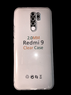 MobilEu Transparentný obal silikónový na Xiaomi Redmi 9 TO45