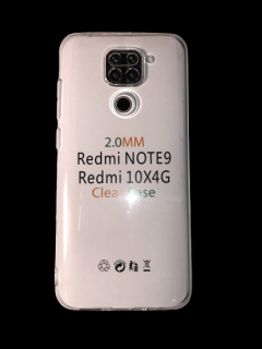 MobilEu Transparentný obal silikónový na Xiaomi Redmi Note 9 TO46