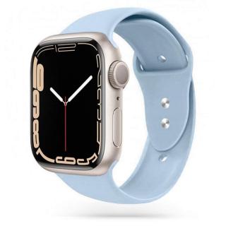 Silikónový remienok IconBand na Apple Watch 4 / 5 / 6 / 7 / SE (42 / 44 / 45 MM) sky blue