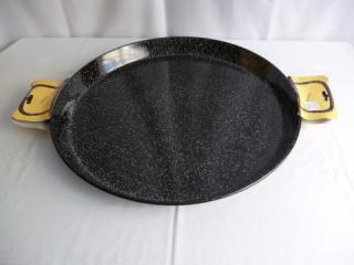 Smaltovaná paella panvica 34 cm