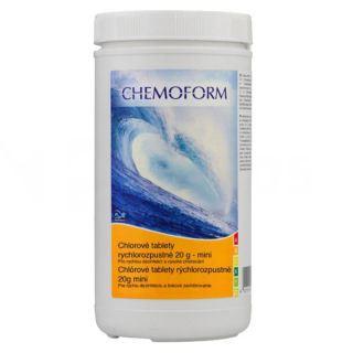 Chemoform BST - Bazénové Super Tablety MINI 20g / 1 kg /