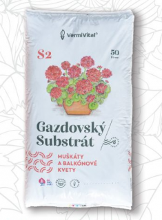 Gazdovský substrát na muškaty a iné balkónové kvety - 50 l Množstvo: 1ks