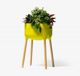 Interiérovy kvetináč Urbalive - vysoký Farba kompostéra: Žlto-zelená