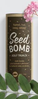 Seedbomby - guľôčky plné semienok  - potešenie pre každého - zmes byliniek: jedlý kvetináč