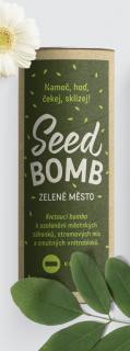 Seedbomby - guľôčky plné semienok  - potešenie pre každého - zmes byliniek: zelené mesto