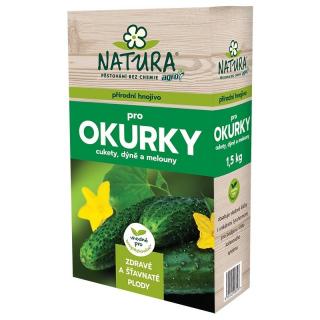NATURA Organické hnojivo na uhorky, cukety, tekvice a melóny kilogram: 1,5