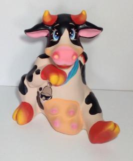 Pokladnička kravka (Pokladnička keramická)