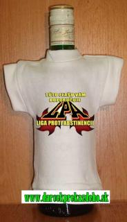 Tričko na fľašu LPA - Liga Proti Abstinencii