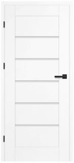 Dvere so zárubňou Imperio Door Chicago biela hladká plná výplň Šírka: 60 cm, Otváranie: Pravé