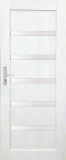 Interiérové dvere PerfectDoor Fresno 1 Dub bielený Šírka: 70 cm, Otváranie: Pravé