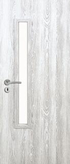 Interiérové dvere PerfectDoor Preston 1 Dub šedý Šírka: 60 cm, Otváranie: Ľavé