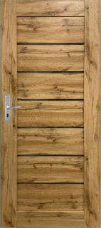 Set Interiérové dvere a zárubňa Imperio Door Milton Dub wotan Šírka: 60 cm, Otváranie: Ľavé