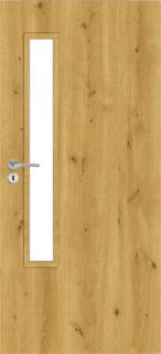 Set Interiérové dvere a zárubňa PerfectDoor Preston 1 Dub horský Šírka: 70 cm, Otváranie: Pravé