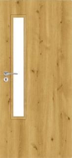 Set Interiérové dvere a zárubňa PerfectDoor Preston 1 Dub horský Šírka: 90 cm, Otváranie: Ľavé