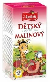 APOTHEKE DETSKÝ OVOCNÝ ČAJ MALINOVÝ