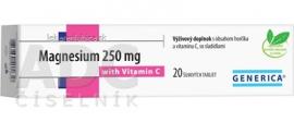 GENERICA Magnesium 250 mg + Vitamin C