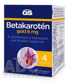 GS Betakarotén gold 6 mg