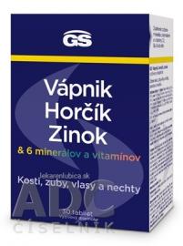 GS Vápnik, Horčík, Zinok