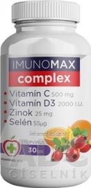 IMUNOMAX complex (C+D3+Zinok+Selén) - Pharmed New