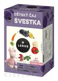 LEROS DETSKÝ ČAJ SLIVKA