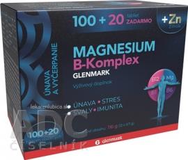 Magnesium B-Komplex GLENMARK + Zinok