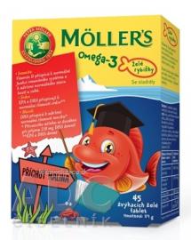 MOLLER´S Omega 3 Želé rybičky