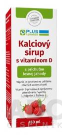 PLUS LEKÁREŇ Kalciový sirup s vitamínom D