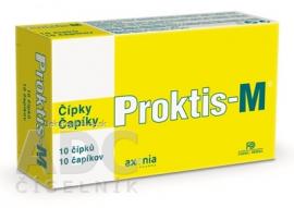 PROKTIS-M rektálne čapíky