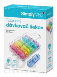 SimplyMED Týždenný dávkovač liekov