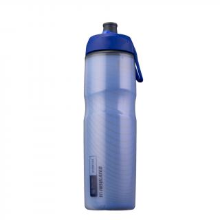 BlenderBottle plastová fľaša na vodu Hallex insulated Blue 710 ml
