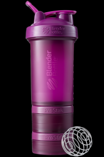 BlenderBottle plastový (tritánový) šejker ProStak Plum 650 ml