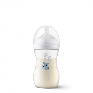 Dojčenská fľaša Philips AVENT Natural Response koala 1m+, 260 ml