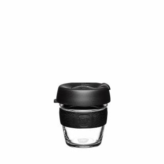 KeepCup sklenený termohrnček Brew Black XS 177 ml