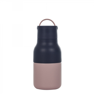 Lund London nerezová fľaša Skittle Active Bottle - Pink & Indigo 250 ml