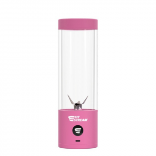 Mixér FitStream Pro, prenosný, USB nabíjateľný - Pink 475 ml