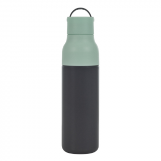 Nerezová fľaša Lund London Skittle Active Bottle - Grey & Mint 500ml