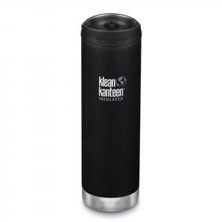 Nerezová Klean Kanteen TKWide w/Café Cap termoska - Shale Black 592 ml