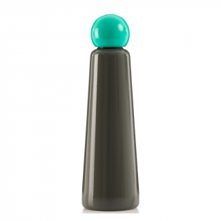 Nerezová termo fľaša LUND LONDON Jumbo 750ml - Dark Grey and Turquoise