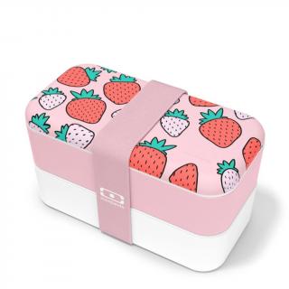 Olovrantový box MonBento Original Graphic | Strawberry 1000 ml