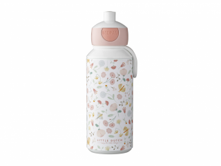 Plastová fľaša Little dutch - kvety a motýle 400 ml