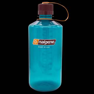 Plastová fľaša Nalgene - Narrow-Mouth Sustain Teal - 1000 ml