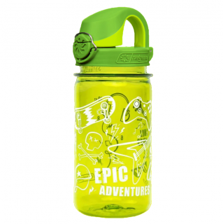 Plastová fľaša Nalgene - OTF Kids Green w/Sprout Epic - 350 ml